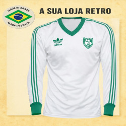 Camisa retrô Irlanda ML Branca -1986