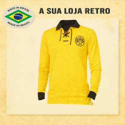 Camisa Retrô Borussia Dortmund cordinha ML 1980 -ALE