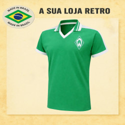 Camisa retrô Werder Breme listra