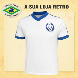 Camisa retrô Branca Girondins de Bordeaux - FRA