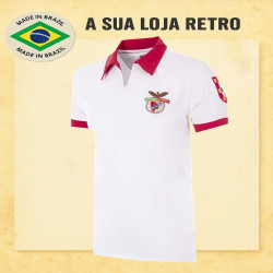 Camisa Retrô Benfica branca 1967 - POR