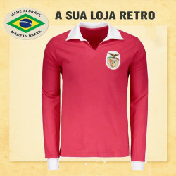 Camisa Retrô Benfica veremelha 1962 - POR