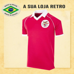 Camisa Retrô Benfica veremelha 1980 - POR