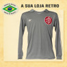 Camisa retrô Internacional Goleiro Cinza Manga 1987