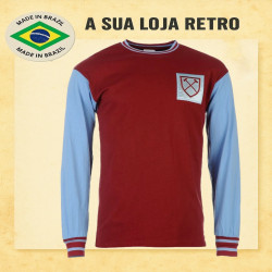 Camisa Retrô Comemorativa West Ham ML- ENG