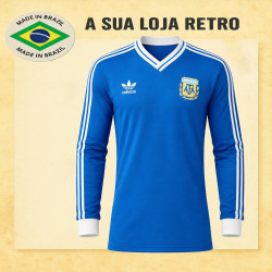 Camisa retrô da Argentina ml -1990