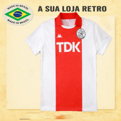 Camisa Retrô Ajax de Amsterdam Kappa 1985
