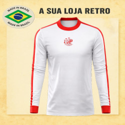 Camisa retrô Ajax de Amsterdam branca 1978