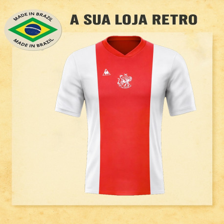 Camisa Retrô Ajax de Amsterdam - Le Coq - 1974