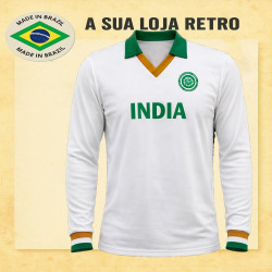Camisa retrô India Branca