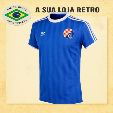 Camisa retrô Dynamo Zagreb azul 1980- YOU
