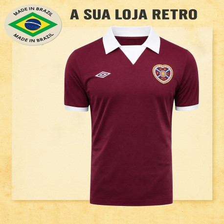 Camisa retro Heart of Midlothian FC - ESC