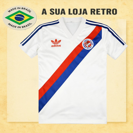Camisa Retrô Crystal Palace faixa logo ENG