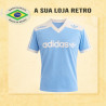 Camisa retrô treino Azul celeste