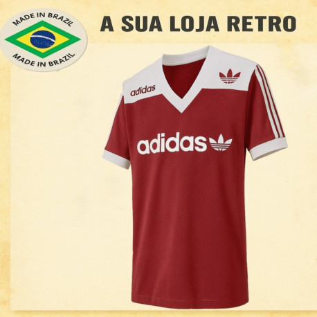 Camisa retrô treino Grena