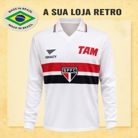 Camisa retrô São paulo TAM ML- 1993