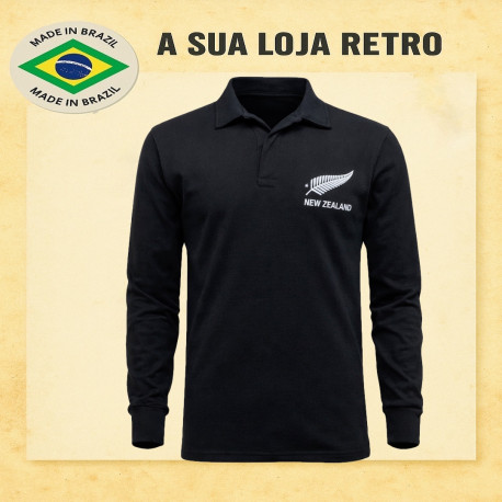 Camisa retrô All black ML tradicional