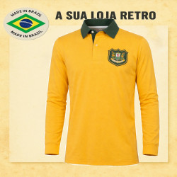 Camisa retrô Australiana amarela ML- 1980