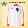 Camisa retrô Holanda Branca ML - 1978
