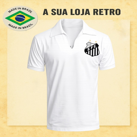 Camisa retro Pelé -Santos fc