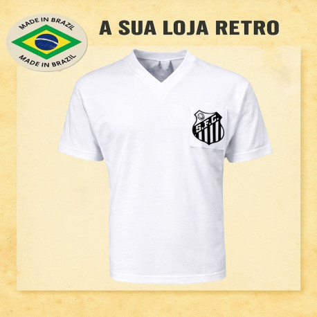 Camisa Santos tradicional Branca 