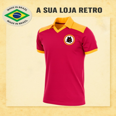 Camisa Retrô Roma ML Barilla- ITA