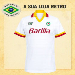 Camisa retrô AS Roma branca 1960 - ITA