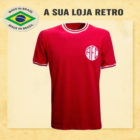 Camisa retrô América vermelha 1970