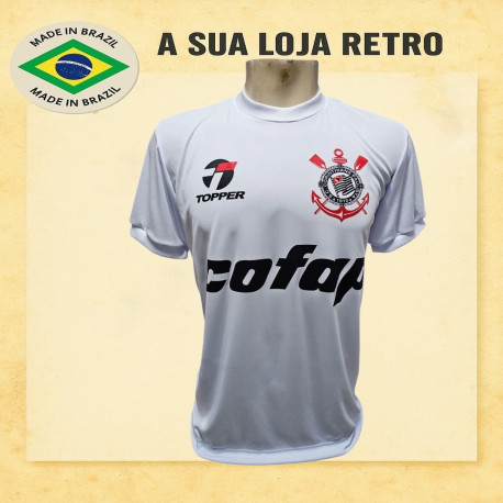 Camisa retrô Corinthians - Bic