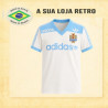 Camisa retro Seleção Treino Branca Uruguai