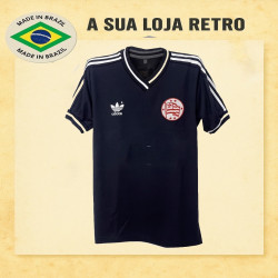 Camisa retrô Náutico preta Comemorativa