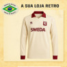 Camisa Retrô Torino Sweda Branca ML 1984- ITA