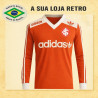Camisa retrô Internacional Vermelha Treino ML