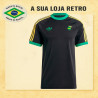Camisa retrô Jamaica Dry Fit Preta