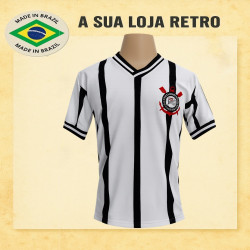 Camisa retrô Corinthians 1973