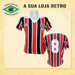 Camisa retro São Paulo FC Tricolor 1987