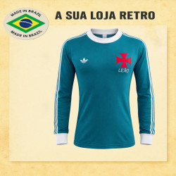 Camisa retrô Vasco Goleiro Leao Verde ML