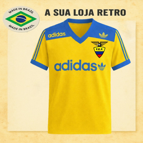 Camisa retro Seleção Equador Treino