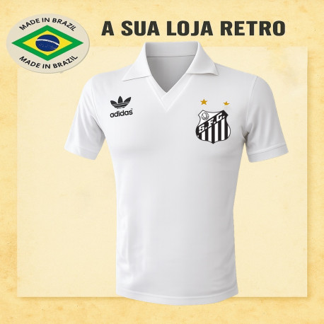 Camisa retro Santos fc 1987