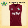 Regata retrô Fluminense Grena Coca Cola