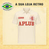 Camisa retrô Internacional Branca Aplub -1984