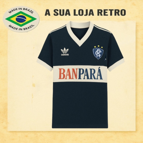 Camisa retrô Clube do Remo Banpara - 1989