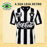 Camisa retrô Botafogo Coca Preta 1988