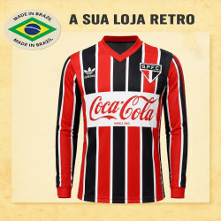 Camisa retrô São Paulo FC coca cola-ML 1990