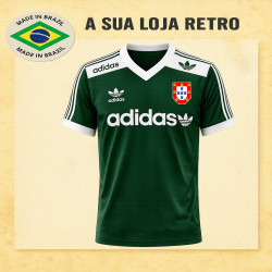 Camisa retro de treino Seleção de Portugal