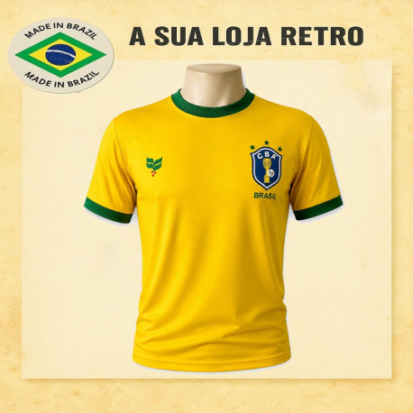 Camisa Seleção Brasileira Topper 1982