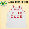 Regata retrô Branca CCCP