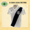 Camisa retrô branca Atlética Ponte Preta Topper