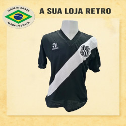 Camisa retrô branca Atlética Ponte Preta Topper