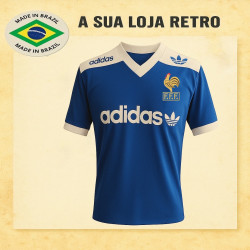 Camisa retro de treino Seleção da França 1998